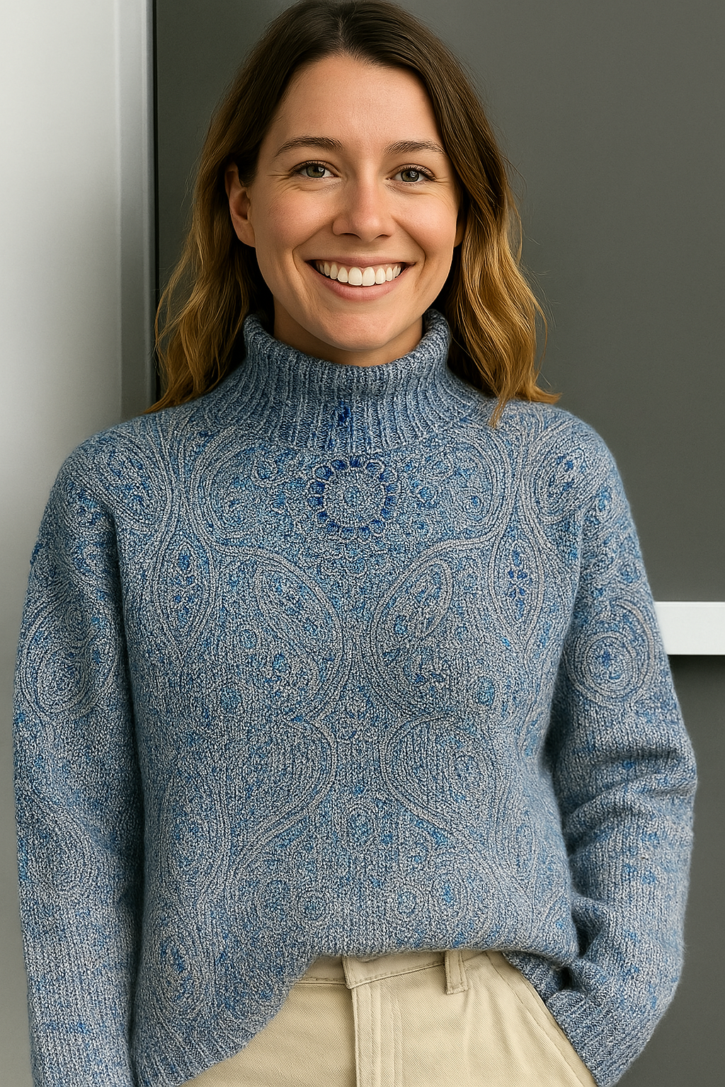 MAYA | Sunshine Turtleneck Sweater