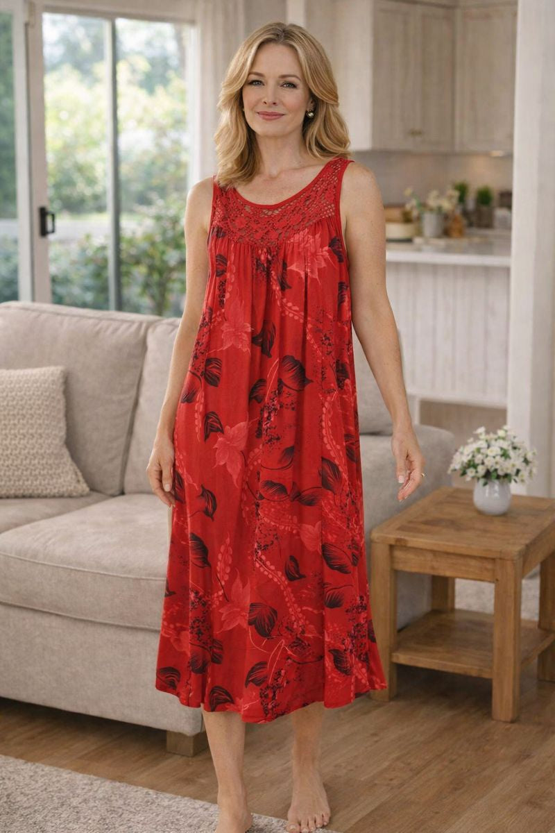 Maisie | Easy Swing Lace Dress — Cool, Relaxed & Effortlessly Comfortable