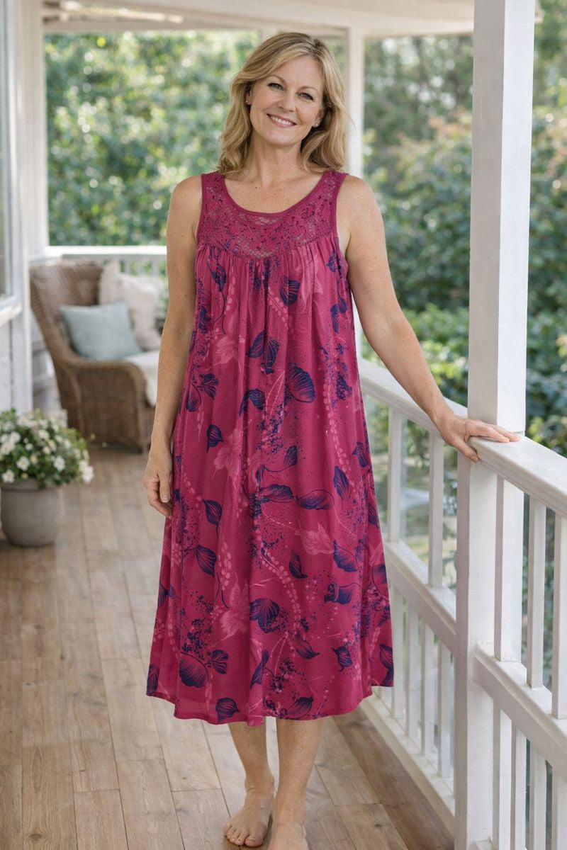 Maisie | Easy Swing Lace Dress — Cool, Relaxed & Effortlessly Comfortable