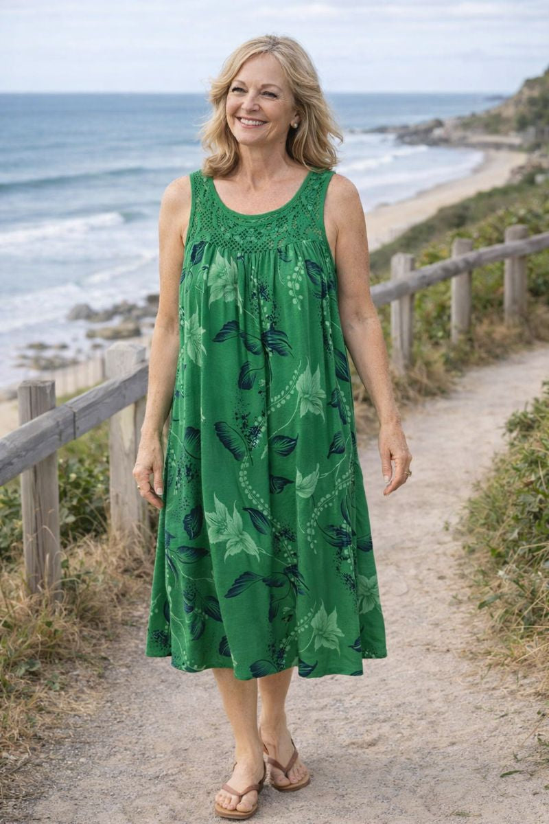 Maisie | Easy Swing Lace Dress — Cool, Relaxed & Effortlessly Comfortable