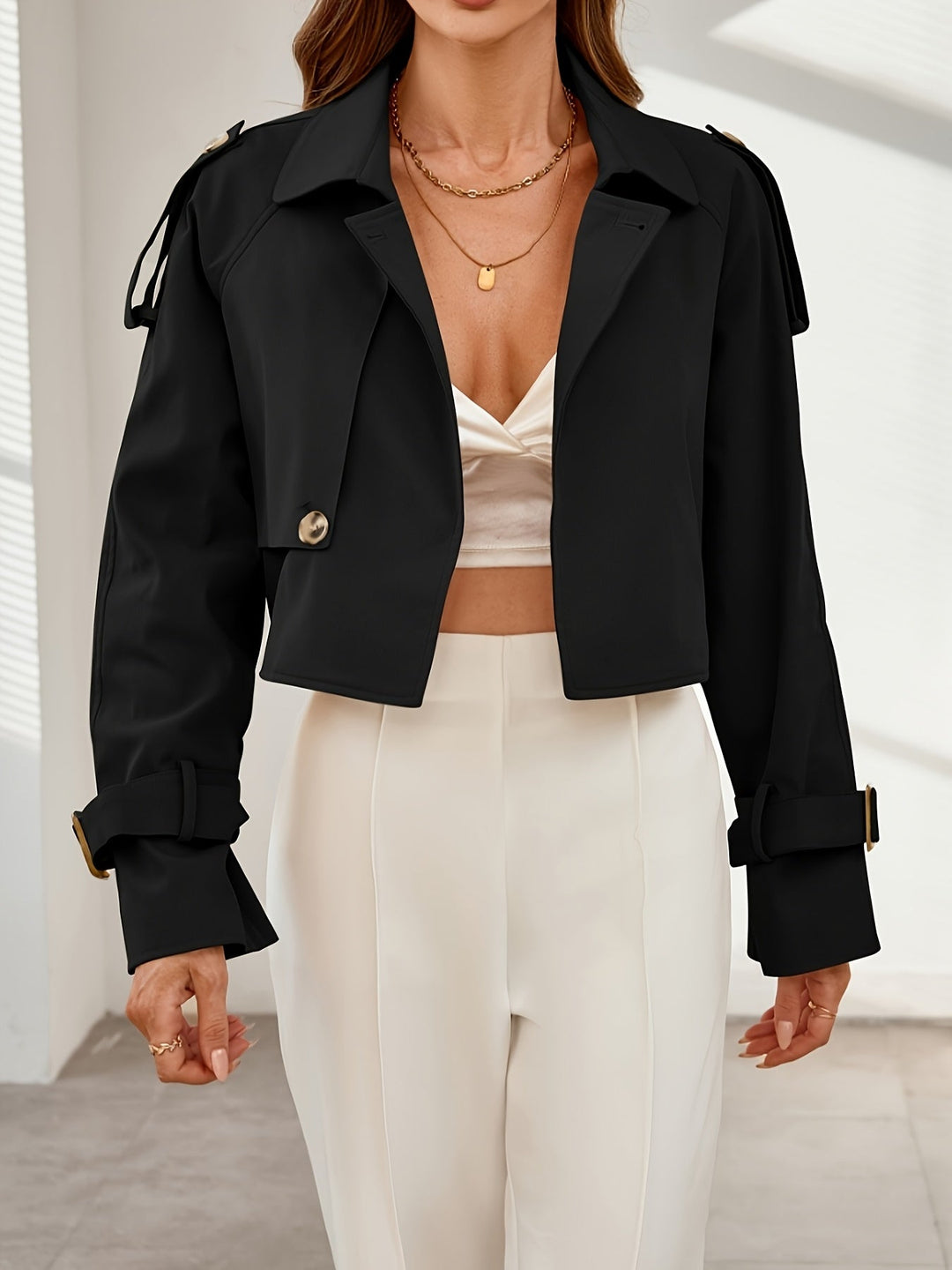 Alira | Cropped Trench