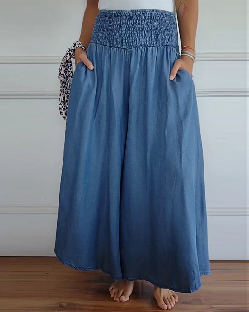 Nerina | Wide-Leg Comfort Trousers