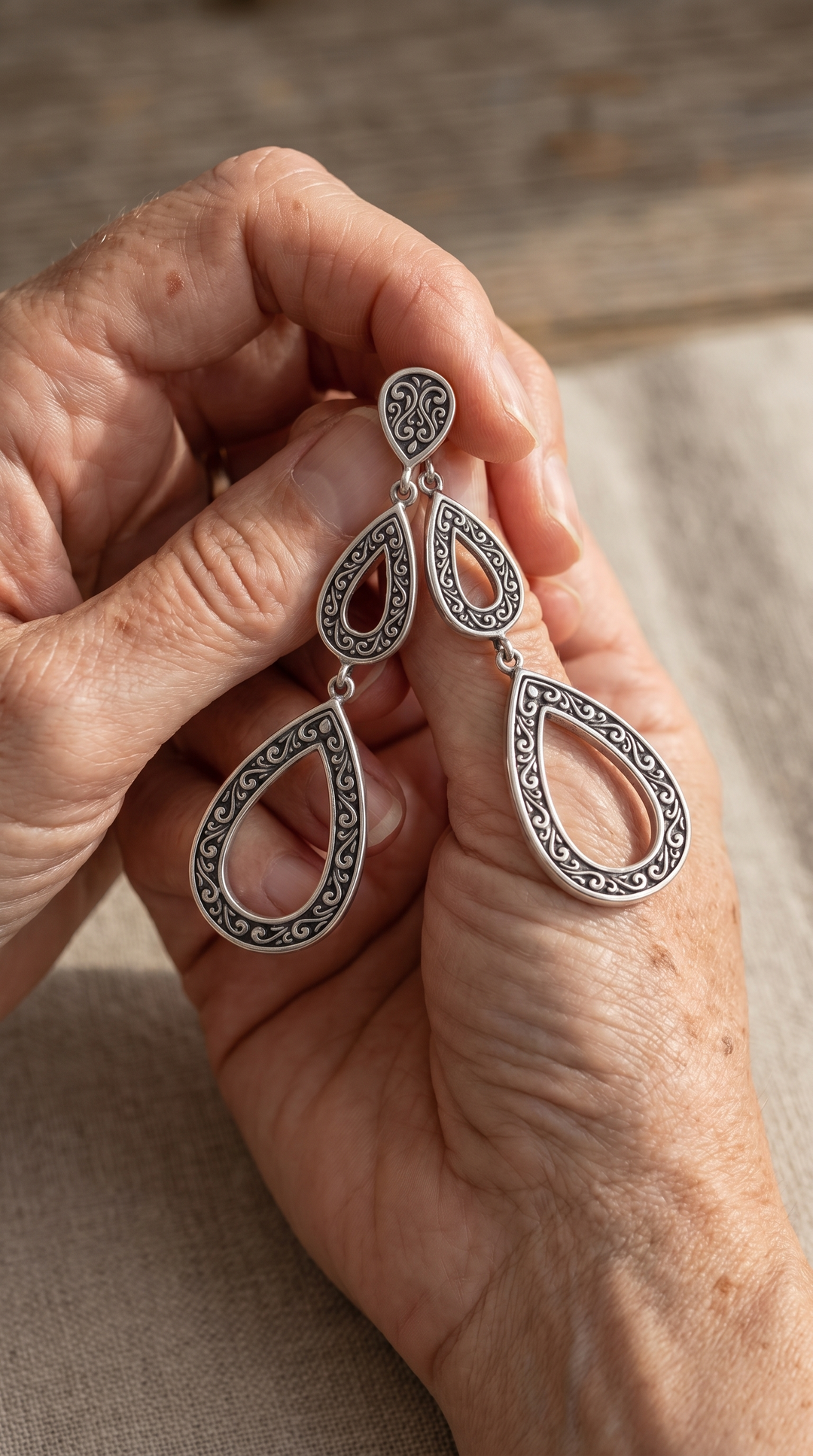 Cenelle | Bali Handcrafted Silver Earrings
